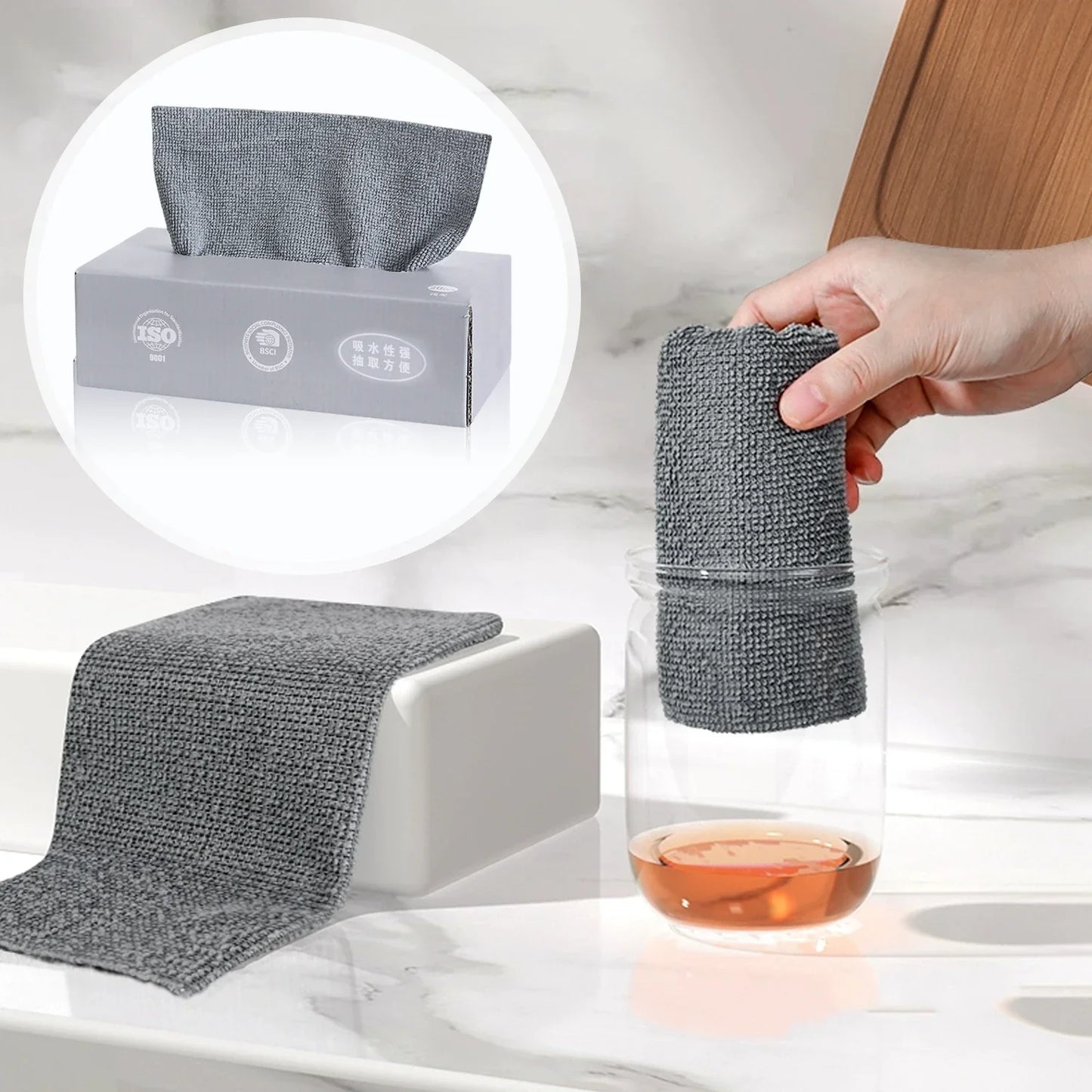 OneWipe | Herbruikbaar premium microvezeldoek