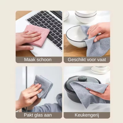 OneWipe | Herbruikbaar premium microvezeldoek