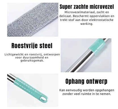 DustReach stofborstel | +3 GRATIS stofdoeken